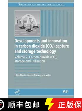 【3-4周达】Developments and Innovation in Carbon Dioxide (CO2) Capture and Storage Technology: Carbon... [9780081014493]