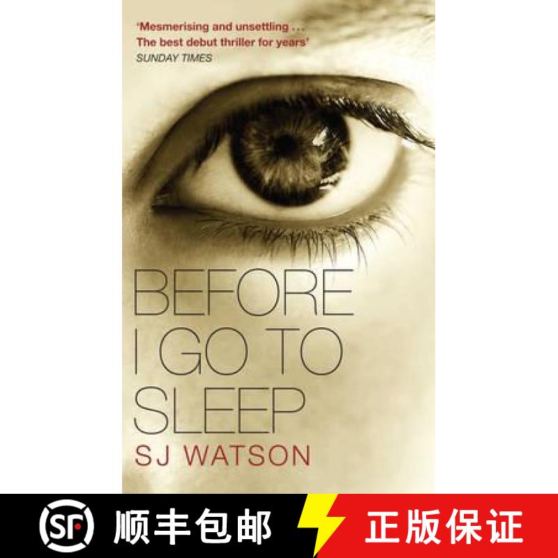 【2-3周达】别相信任何人  Before I Go To Sleep [9780552164139]