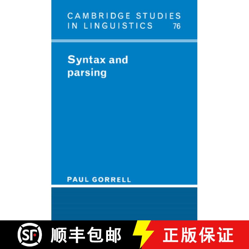 【3-4周达】Syntax and Parsing: - Syntax and Parsing [9780521024099]