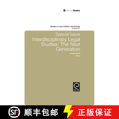 【3-4周达】精装 Studies in Law, Politics and Society – Special Issue: Interdisciplinary Legal Studie... [9781849507509]