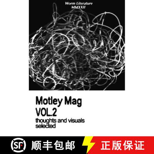 【3-4周达】Motley Mag VOL.2: thoughts and visuals selected [9781471001246] - 封面