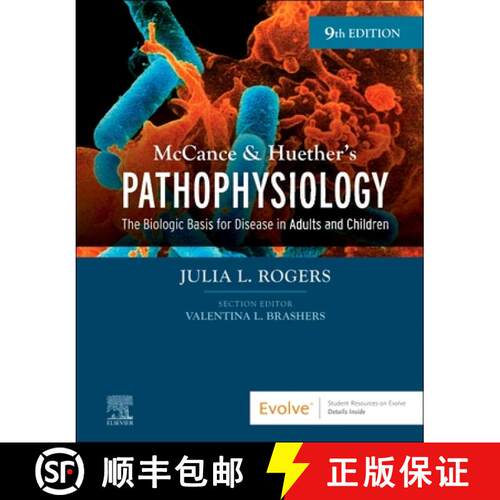 【3-4周达】精装 McCance & Huether’s Pathophysiology: The Biologic Basis for Disease in Adults and Ch... [9780323789875]