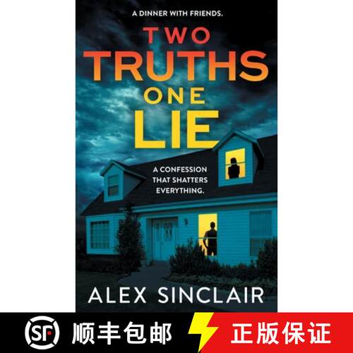 【3-4周达】Two Truths One Lie: A chilling and addictive psychological thriller [9781805733003]
