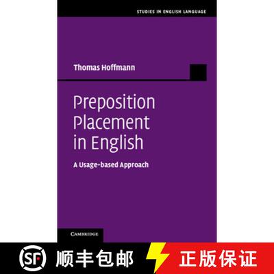 【3-4周达】Preposition Placement in English: A Usage-based Approach - Preposition Placement in Englis... [9780521760478]
