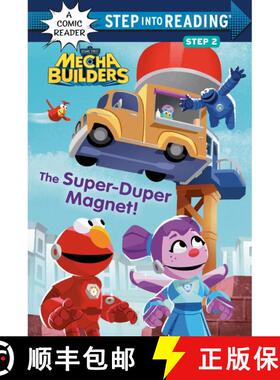 【3-4周达】The Super-Duper Magnet! (Sesame Street Mecha Builders) [9780593644560]