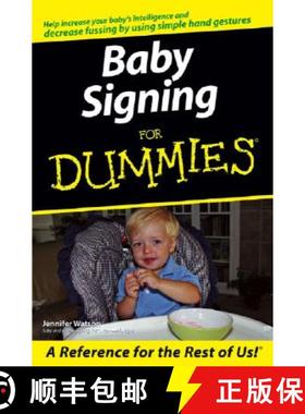 【3-4周达】Baby Signing For Dummies [Wiley自助类] [9780471773863]