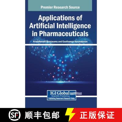 【3-4周达】精装 Applications of Artificial Intelligence in Pharmaceuticals [9798337320434]