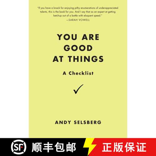 【3-4周达】You Are Good at Things: A Checklist [9780399537356]