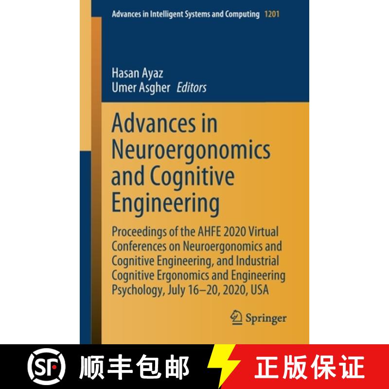 【3-4周达】Advances in Neuroergonomics and Cognitive Engineering: Proceedings of the AHFE 2020 Virtua... [9783030510404]