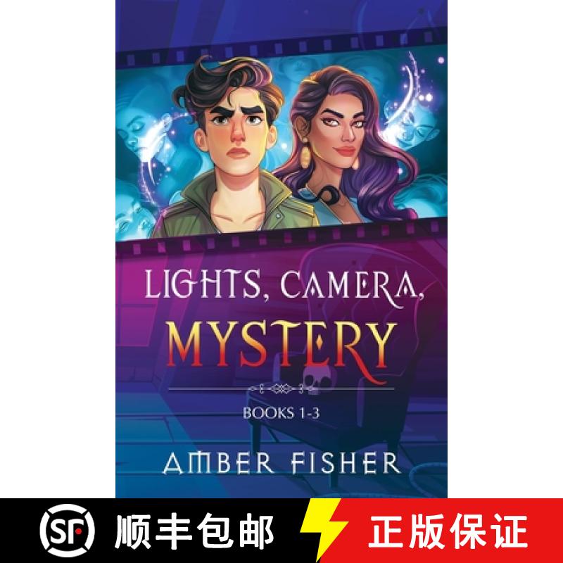【3-4周达】Lights, Camera, Mystery Paranormal Cozy Mysteries Books 1-3 [9781955009119]