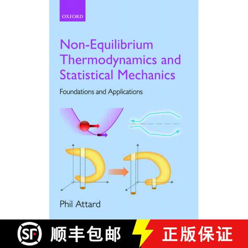 【3-4周达】精装 Non-equilibrium Thermodynamics and Statistical Mechanics: Foundations and Applications [9780199662760]