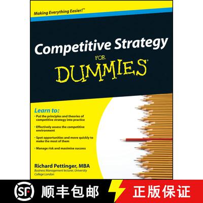 【3-4周达】Competitive Strategy For Dummies [Wiley经济学] [9780470779309]