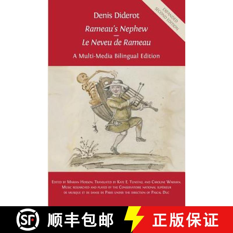 【2-3周达】Denis Diderot 'Rameau's Nephew' - 'Le Neveu de Rameau': A Multi-Media Bilingual Edition [9781909254909]