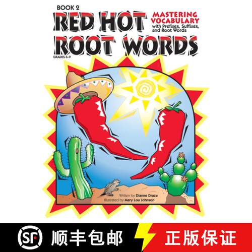 【3-4周达】Red Hot Root Words: Mastering Vocabulary with Prefixes, Suffixes, and Root Words (Book 2, ... [9781593631291]