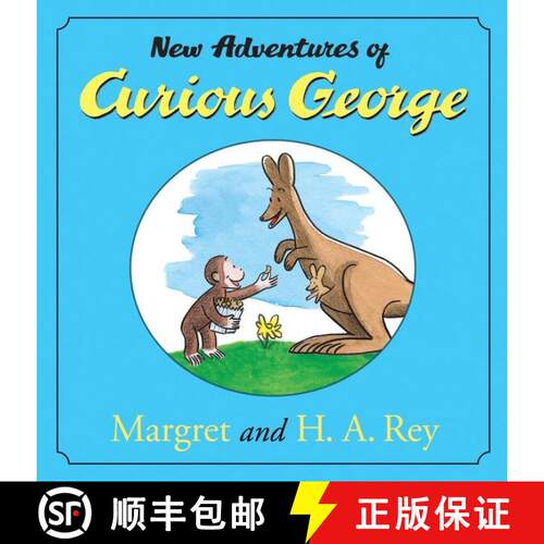 【3-4周达】精装 The New Adventures of Curious George (Curious George Green Light Reader - Level 1) [9780618663736]