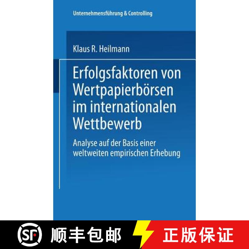 【3-4周达】Erfolgsfaktoren von Wertpapierbörsen im internationalen Wettbewerb : Analyse auf der Basi... [9783824476534]