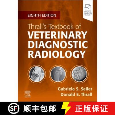 【3-4周达】Thrall’s Textbook of Veterinary Diagnostic Radiology [9780323932356]