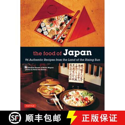 【3-4周达】The Food of Japan: 96 Authentic Recipes from the Land of the Rising Sun [9784805314807]