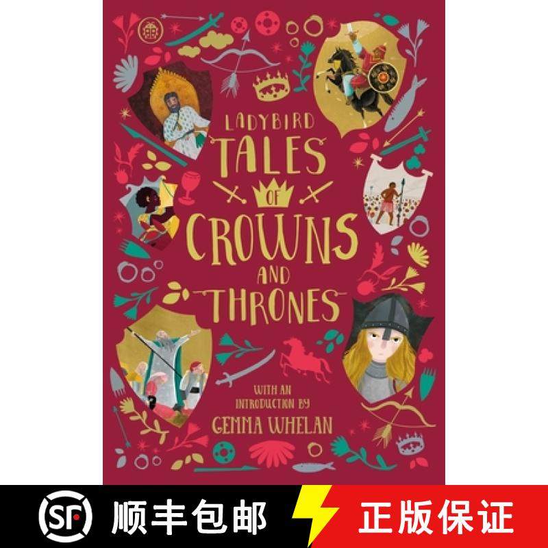【3-4周达】Ladybird Tales of Crowns and Thrones : With an Introduction From Gemma Whelan [9780241413586]