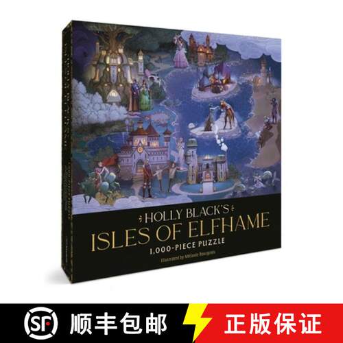 【3-4周达】Holly Black's Isles of Elfhame 1,000-Piece Puzzle: A World of Faerie Jigsaw Featuring Char... [9798894141626]