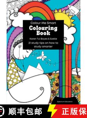 【3-4周达】Colour Me Smart Colouring Book [9780995131477]