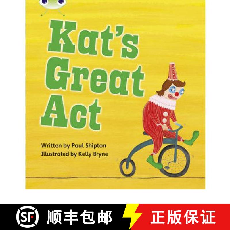 【2-3周达】Bug Club Phonics Fiction Year 1 Phase 5 Set 24 Kat's Great Act [9780433019435]