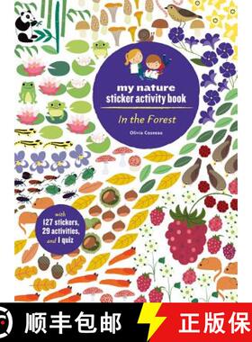 【3-4周达】In the Forest: My Nature Sticker Activity Book (127 Stickers, 29 Activities, 1 Quiz): My N... [9781616897857]