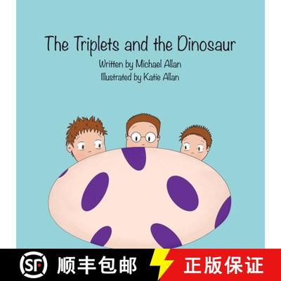 【3-4周达】The Triplets and the Dinosaur [9781777990619]