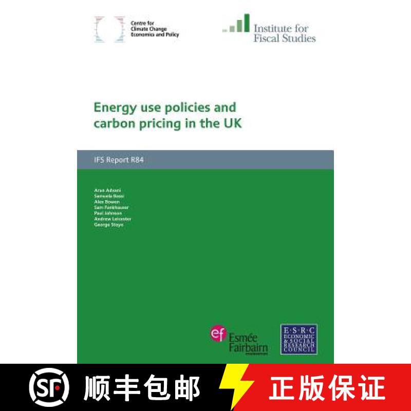 【3-4周达】Energy Use Policies and Carbon Pricing in the UK [9781909463226]