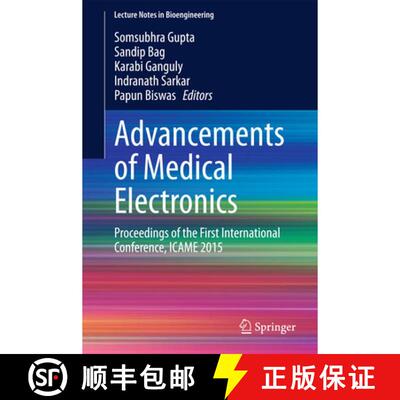 【3-4周达】精装 Advancements of Medical Electronics : Proceedings of the First International Conferen... [9788132222552]