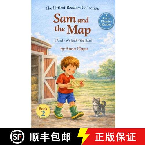 【3-4周达】Sam and the Map: An Early Phonics Reader for Beginning Readers (Letters A, M, S, T, P, I, ... [9798903770137]