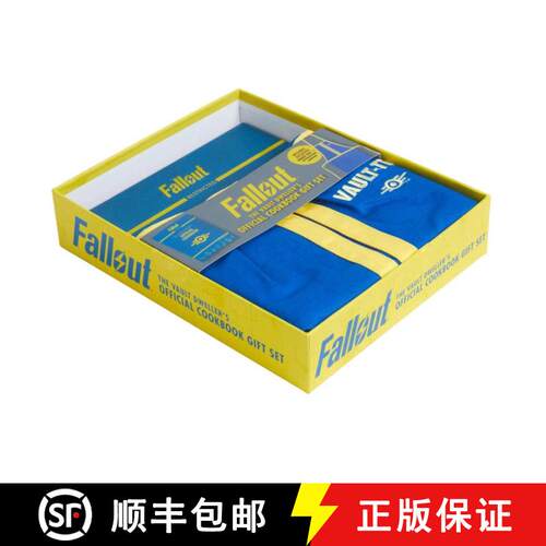 【3-4周达】Fallout: The Vault Dweller's Official Cookbook Gift Set [With Apron] [9781647222666]