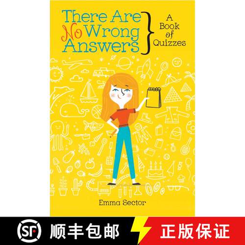 【3-4周达】There Are No Wrong Answers: A Book of Quizzes [9781481459327]