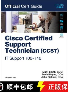 【3-4周达】Cisco Certified Support Technician (Ccst) It Support - 100-140 Official Cert Guide [9780135403921]