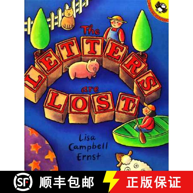 【3-4周达】Letters Are Lost: A Picture Book about the Alphabet [9780140556636]