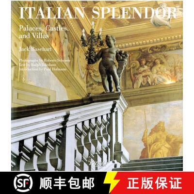 【3-4周达】精装 Italian Splendor: Castles, Palaces, and Villas [9780847847181]