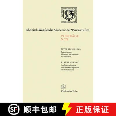 【3-4周达】Transposition: Ein Neuer Mechanismus Zur Evolution. Antikoerperdiversitat Und Netzwerkregu... [9783663053606]