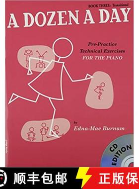 【3-4周达】Dozen a Day Book 3 + CD: Book Three - Transitional Edition (Book And CD) - A Dozen A Day T... [9781847726438]