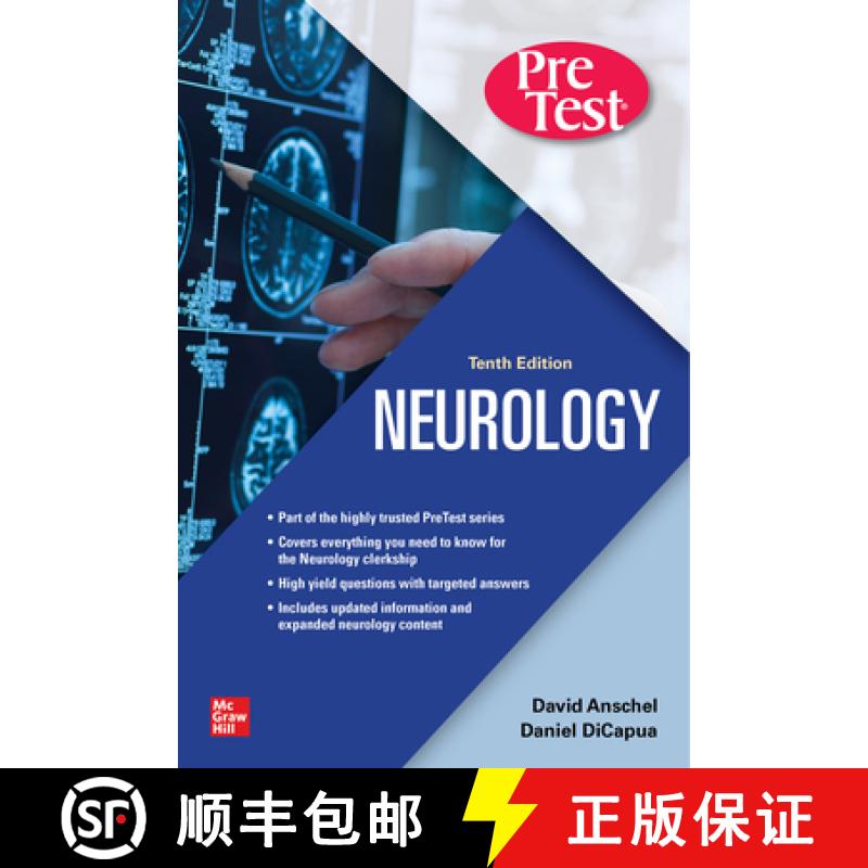 【3-4周达】Pretest Neurology 10th Edition [9781260468298]