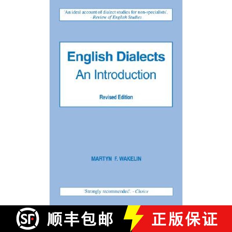 【3-4周达】English Dialects an Introduction: An Introduction [9780485120318]