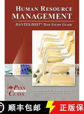 【3-4周达】Human Resource Management DANTES/DSST Test Study Guide [9781614337423]