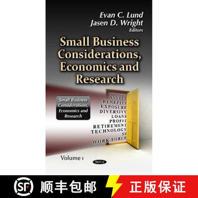 【3-4周达】Small Business Considerations, Economics and Research. Volume 1 [9781621007760]