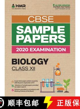 预订 Sample Papers - Biology: CBSE Class 12 for 2020 Examination [9789388623827]