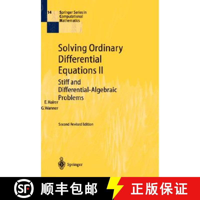 【3-4周达】Solving Ordinary Differential Equations II: Stiff and Differential-Algebraic Problems - So... [9783540604525]