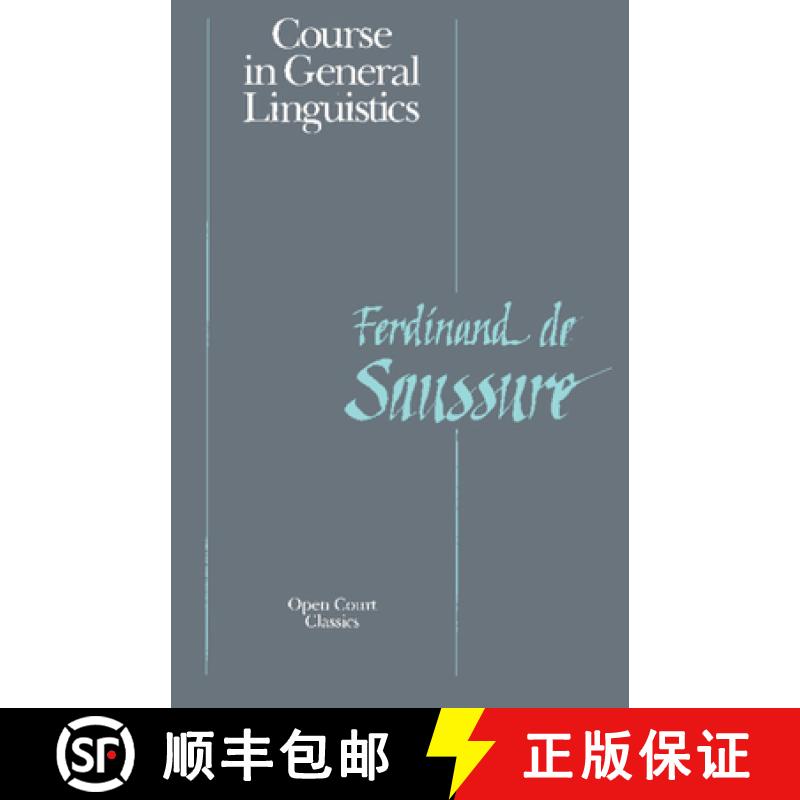 【2-3周达】Course in General Linguistics [9780812690231]