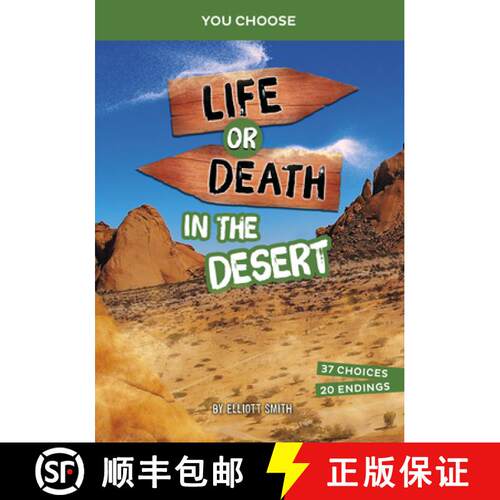 预订 精装 Life or Death in the Desert: An Interactive Survival Adventure [9781669088431]