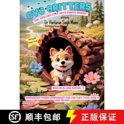 【3-4周达】CVC (Consonant Vowel Consonant) Critters [9781738042418]