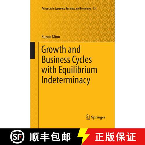 【3-4周达】Growth and Business Cycles with Equilibrium Indeterminacy (Softcover reprint of the origin... [9784431566670]