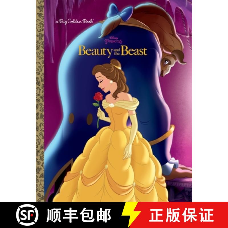 【3-4周达】Beauty and the Beast Big Golden Book (Disney Beauty and the Beast) [9780736435758]