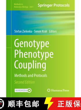 【3-4周达】Genotype Phenotype Coupling : Methods and Protocols [9781071632789]